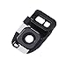 Unifix Black Rear Camera Glass Lens Cover Replacement Parts for Samsung Galaxy S7 SM-G930 S7 Edge G935 with Lens Cover Adhesive + Toolkit