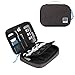 BAGSMART Electronics Organizer Double-Layer Travel Cable Organizer Cord Organizer Bag Accessory Organizer Storage Bag for 7.9
