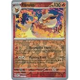 Pokemon - Flareon 013/131 Prismatic Evolutions &ndash; Reverse Foil Single Card
