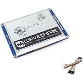 4.2inch E-Ink Display Module Resolution 296x128 3.3v E-Paper Electronic Screen Panel SPI Interface for Raspberry Pi/STM32/Arduino/Nucleo/Jetson Nano