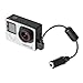 Stereo Microphone Adapter Microphone Adapter Cable Microphone Converter w/ 3.5mm MIC Jack+ Anti-Interference Ferrite Bead Filter+ Noise Reduction IC Compatible with GoPro Hero 4/3+/3