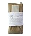 Peacegoods Eye Pillow Gift Set - 4 x 8.5 - Unscented Flax - Washable Cover - Soft Cotton Flannel - Soothing Relaxing - beige tan
