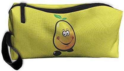 Fzjy Wnx Smiling Mango Cosmetic Bag Women Fashion Multifunction Accessories Print Case