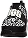 UGG Women's Neutra Sneaker Graffiti POP, Black/White, 8 M US