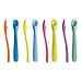 Spuni - First Baby Spoon for 4 Months Onwards, Bouncing Blue and Oops! Orange, 2 Pack