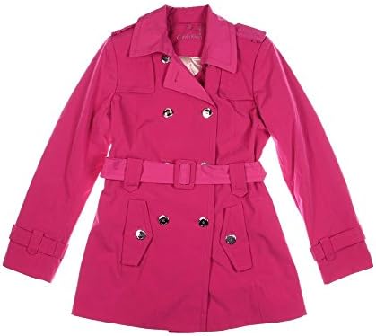 calvin klein pink trench coat