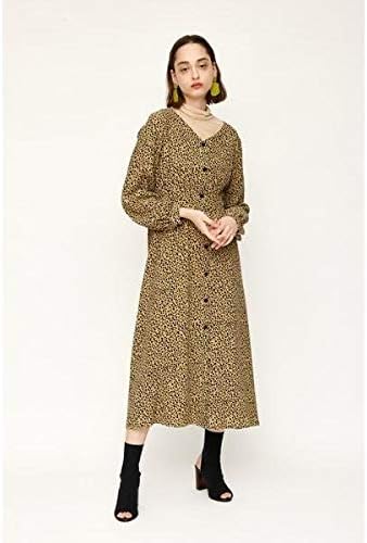 Amazon スライ Leopard Spot Tucked ワンピース M Beg7 2 ワンピース チュニック 通販