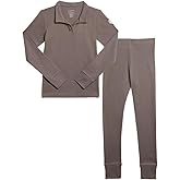 MON CHOU 100% Organic Pima Cotton Toddler & Kids Pajamas – Snug Fit Long Sleeve 2-Piece Set for Boys & Girls, Sizes 2T–9Y