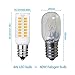 KINDEEP E12 LED Dimmable Candelabra Bulb, 4W Equivalent to E12 40W Halogen Incandescent Bulb, Warm White 3000K Ceiling Fan Bulb, Chandelier, Indoor Decorative Lighting AC 110V/120V/130V, 6-Pack