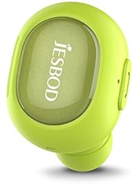 JESBOD Q26 Bluetooth V4.1 Earbuds, Invisible Earphone with Mic, Hands-free for iPhone Android -Green