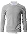 GIVON Mens Slim Fit Light Weight Crew-Neck Pullover Sweater