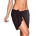 Sunfei Women Beach Cover Up Chiffon Skirt Bikini Swimwear Coverup Skirt Swimsuit (Black)