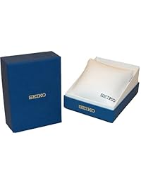 Seiko SPL049P1 Dial Negro Acero Inoxidable mundo Alarma de tiempo de los hombres Analog Reloj