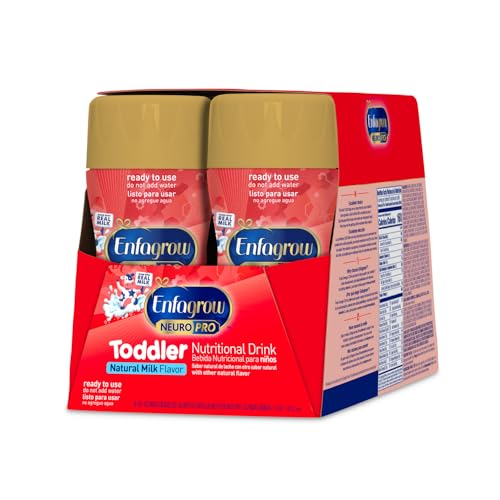 ENFAGROW NEUROPRO TODDLER NUTRITIONAL DRINK, TRY OUR BRAIN-SUPPORTING TRIO, READY TO USE, 8 FL OZ (6 BOTTLES)