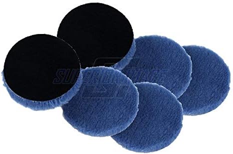Lake Country Hybrid Wool Buffing/Polishing Pad (6.25" x 1") 6PK
