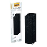 Fellowes AeraMax 90/100 Air Purifier Carbon Filters, Black, Pack of 4 (9324001)
