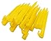 GDLPZM 24pcs Plastic Tent Pegs Durable Spike Hook Awning Camping Caravan Pegs Accessory primary