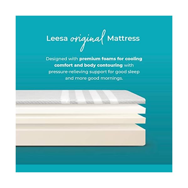Leesa Original Foam 10" Mattress, Twin Size, Cooling Foam and Memory