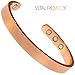 Pure Copper Magnetic Bracelet - Pain Relief for Arthritis in Men & Women - Vital Remedy