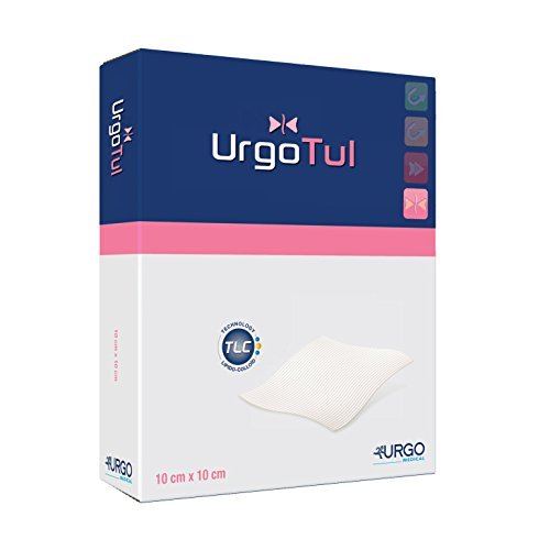Urgotul 99XX0372 Dressing, 10cm x 10cm, Pack of 10