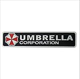Salusy Car Alloy UMBRELLA CORPORATION Emblem Badge Fenders Decal Sticker