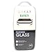 RAYSUN LG G Watch R W110 Tempered Glass Screen Protector 0.3mm Real Tempered Glass 9H Hardness Shatterproof High Definition Giftbox Packge (LG G Watch R W110)