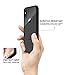 iPhone X Case,Clear Thin Case for Apple iPhone X/10[Slim Fit][Scratch Resistant][Clear Back],iPhone X Black Case Slim cover,tpu pc phone case for iPhone X(2017)-Black