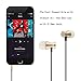 Headphones In-Ear Earbuds Earphones, Acode 3.5mm Metal Housing Magnetic Best Wired Bass Stereo Headset Built-in Mic/Hands-free/Volume Control+Carrying Case+3 Pair EarBuds (S/M/L) (Gold)