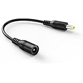 Belker 5.5 x 2.1mm Jack Reverse Polarity Converter Cable Universal AC Power Adapters Max. Support 3A 3000mA