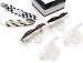 B.B. Mustache Pacifier 2-Pack with Pacifier Clip by Bodacious Bambino | The Horseshoe & Handlebar - Cute & Funny Pacifiers for Babies | BPA-Free