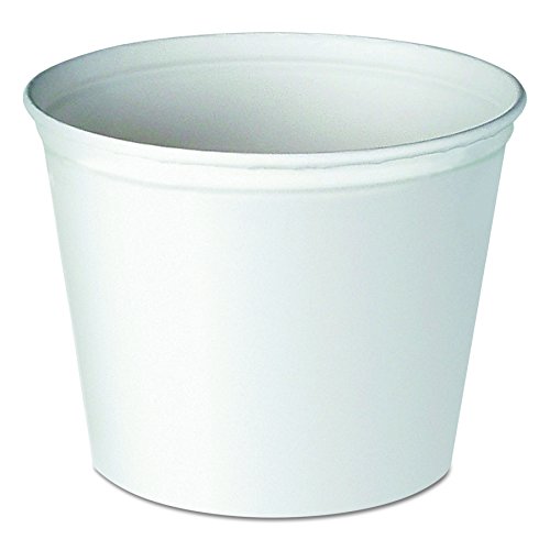 SOLO 5T1-N0195 Unwaxed Double-Wrapped Paper Bucket, 83 oz. Capacity, 5.9