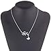 bestwishes2u 2016 Special Leaves Pearl Short Clavicle Chain For Women Popular Silver Chain Necklace For Banquet Jewelry