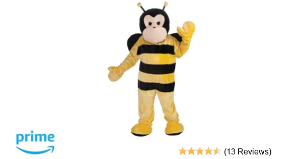 Forum Novelties Mens Bee Mascot Deluxe Costume