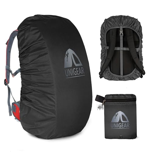 Unigear - 10L - 90L Waterproof Backpack Cover - Dustproof, Abrasion Resistant, Durable for Camping, Hiking, Travel, Cycling
