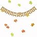 TINKSKY Give Thanks Burlap Garland Bunting Banner Happy Thanksgiving Day Party Home Decoration Wedding Party Decor Thanksgiving Day Photo Props