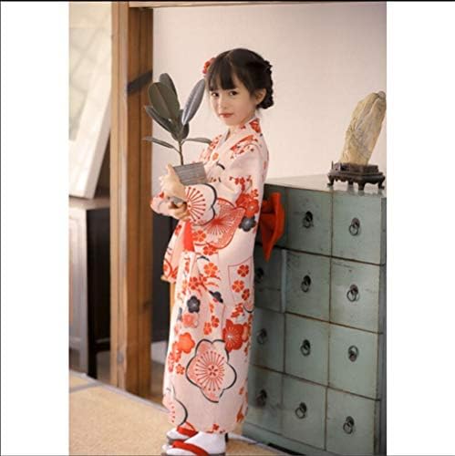 子供浴衣 女の子浴衣 ゆかた きもの 着物 Kimono 日本の子供の着物と日本の浴衣の女の子のワンピースの公演服は中国風の赤い梅の花型 B085tjwq9y 2 800円 大人気 New Arrival 最安値挑戦 年中無休 高品質 通販