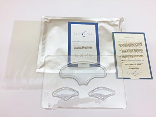 LunaSkin Silicon Anti Wrinkle Pads for Eyes and Brows Reusable
