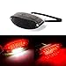 Evomosa Motorcycle Taillight Universal Brake Stop Light ATV Tail Light for Harley Honda BMW Suzuki