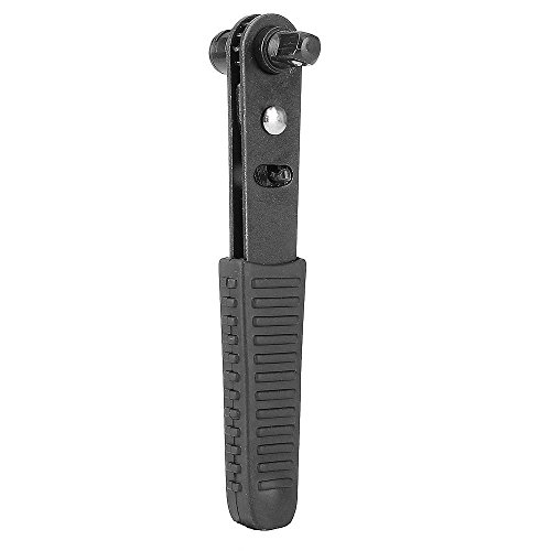 Click Here to See More Images Black Reversible Ratchet Wrench Screwdriver Socket Wrench Rod Hand Spanner