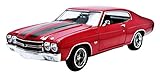 Greenlight 1:18 Fast and Furious (2009) - Dom's 1970 Chevy Chevelle SS 1/18 - Red with Black Stripes