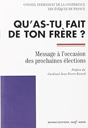 " Qu'as-tu fait de ton frère ?"