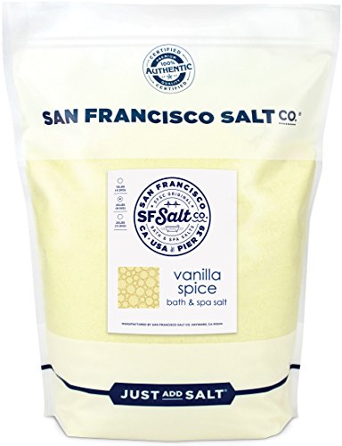 Vanilla Spice Bath Salts 20 lb. Bag by San Francisco Salt Company