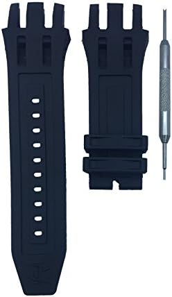 Black Rubber Watch Band Strap 26mm For Invicta Subaqua Reserve 0903