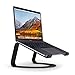 Twelve South Curve for MacBooks and Laptops | Ergonomic desktop cooling stand for home or office, matte black primary