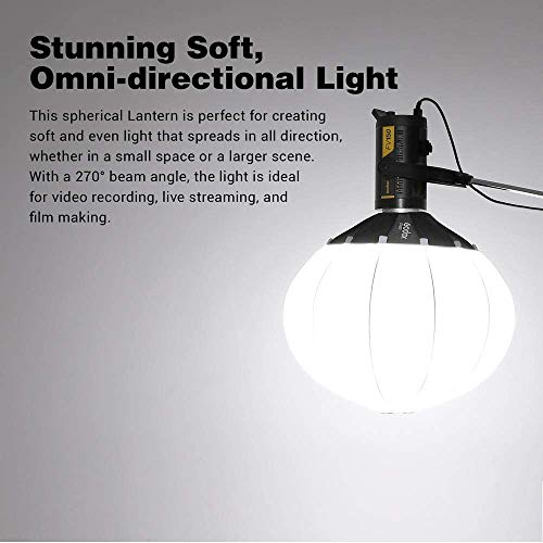 Godox CS-85D Laternen-Softbox 85,5-Zoll-Soft-Lighting-Modifikator für Godox SL-60W SL150W II FV150 AD300PRO AD400PRO… – Bild 7