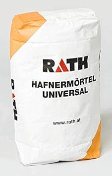 25 kg Rath Hafnermörtel Universal Schamottmörtel Feuerungsmörtel