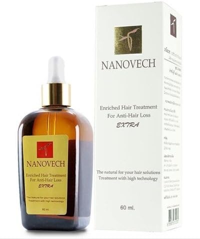 BEST!! Nanovech Extra Herbal extract -Anti hair loss fall serum- treatment (Double Active)