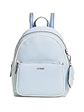 GUESS Factory Women's Chandler Saffiano Faux-Leather Flower Charm Backpack