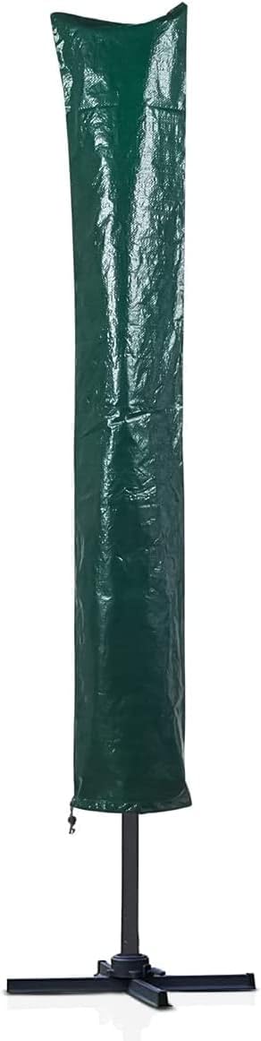 PATIO PLUS Parasol Cover 160x24x24cm Green Waterproof Windproof
