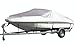 iCOVER Trailerable Boat Cover,Water Proof Heavy Duty, Fits V-HULL,TRI-HULL,Fish&Ski, Pro-Style, Fishing Boat, Runabout, Bass Boat, up to 12ft-14ft Long and 68